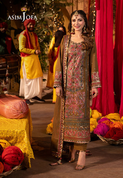 Asim Jofa | Chamak Damak Festive 24 | AJCD-08 - by - Libasekhas UK - Registered Vendor of : Asim Jofa - 100% Original Designer Dresss