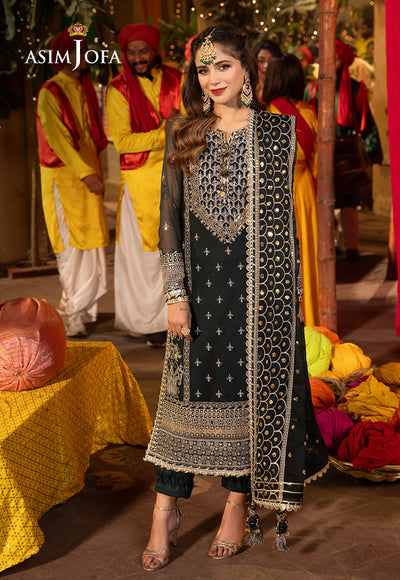 Asim Jofa | Chamak Damak Festive 24 | AJCD-06 - by - Libasekhas UK - Registered Vendor of : Asim Jofa - 100% Original Designer Dresss