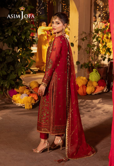 Asim Jofa | Chamak Damak Festive 24 | AJCD-13 - by - Libasekhas UK - Registered Vendor of : Asim Jofa - 100% Original Designer Dresss