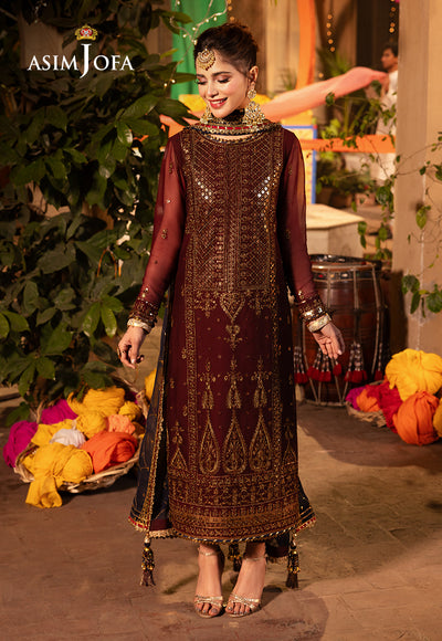 Asim Jofa | Chamak Damak Festive 24 | AJCD-20 - by - Libasekhas UK - Registered Vendor of : Asim Jofa - 100% Original Designer Dresss