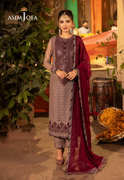 Asim Jofa | Chamak Damak Festive 24 | AJCD-15 - by - Libasekhas UK - Registered Vendor of : Asim Jofa - 100% Original Designer Dresss