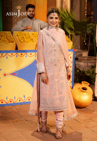 Asim Jofa | Chamak Damak Festive 24 | AJCD-14 - by - Libasekhas UK - Registered Vendor of : Asim Jofa - 100% Original Designer Dresss