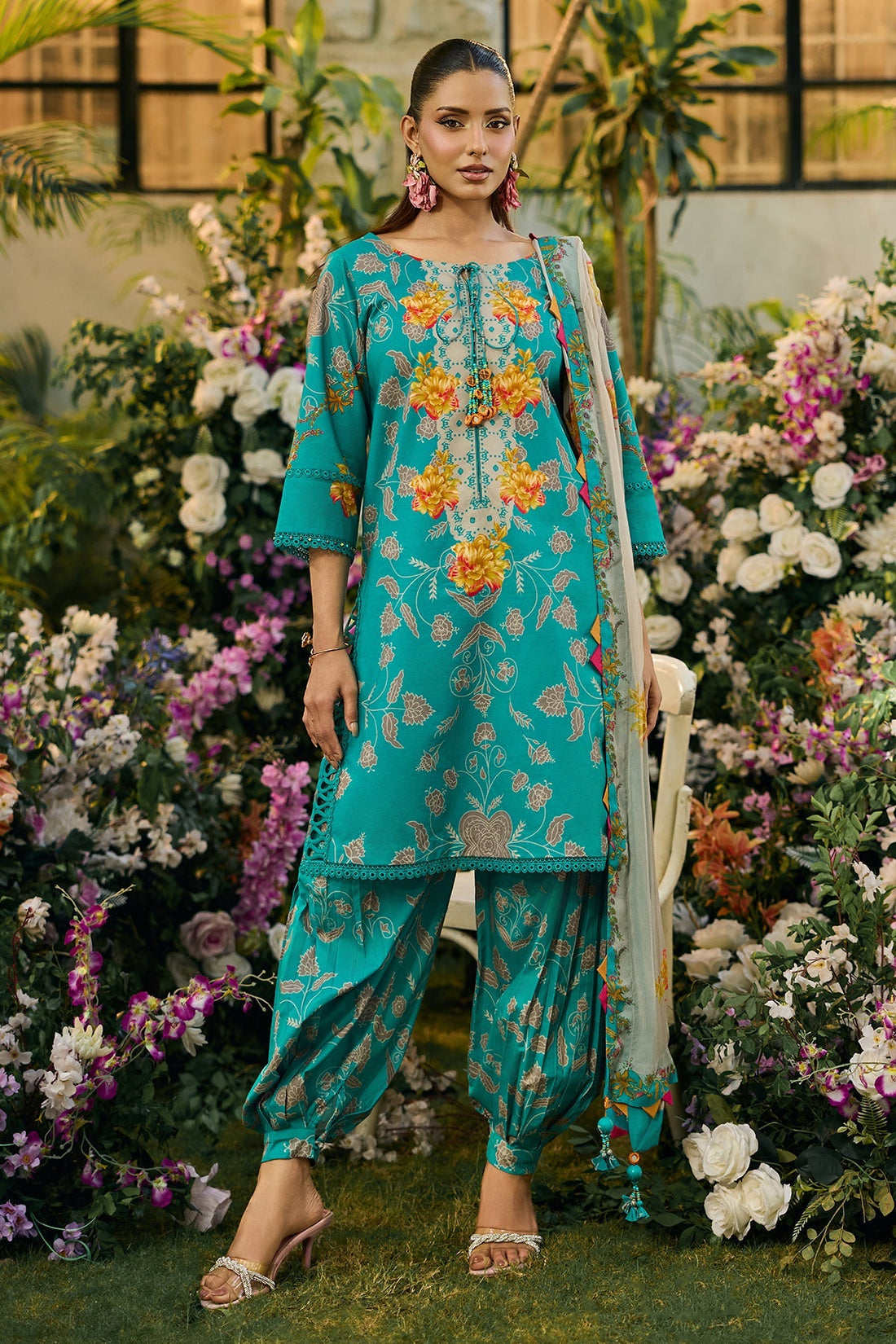 Charizma | C Print Lawn | CP6-12 - by Libasekhas UK - Registered Vendor of : Charizma - 100% Original Designer Dress