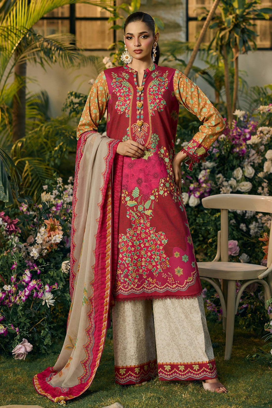 Charizma | C Print Lawn | CP6-16 - by Libasekhas UK - Registered Vendor of : Charizma - 100% Original Designer Dress