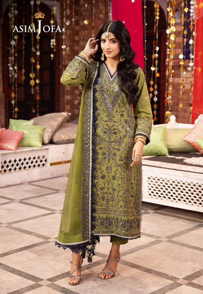Asim Jofa | Chamak Damak Festive 24 | AJCD-10 - by - Libasekhas UK - Registered Vendor of : Asim Jofa - 100% Original Designer Dresss