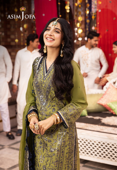 Asim Jofa | Chamak Damak Festive 24 | AJCD-10 - by - Libasekhas UK - Registered Vendor of : Asim Jofa - 100% Original Designer Dresss