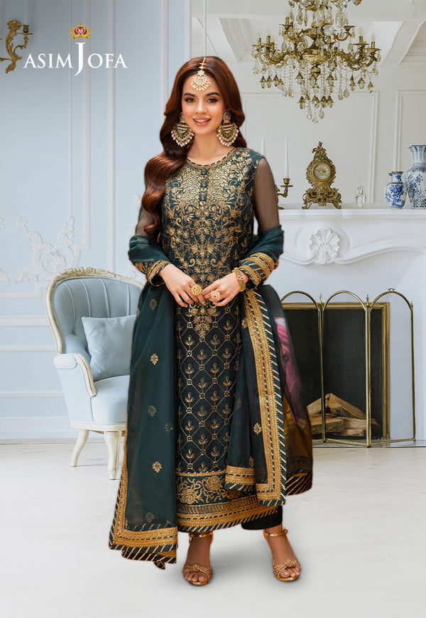 Asim Jofa | festive luxe | AJEM-25 - by - Libasekhas UK - Registered Vendor of : Asim Jofa - 100% Original Designer Dresss