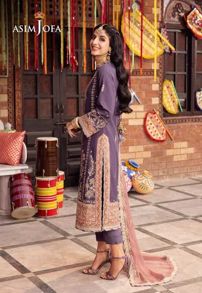 Asim Jofa | Chamak Damak Festive 24 | AJCD-26 - by - Libasekhas UK - Registered Vendor of : Asim Jofa - 100% Original Designer Dresss