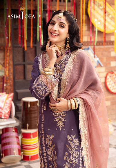Asim Jofa | Chamak Damak Festive 24 | AJCD-26 - by - Libasekhas UK - Registered Vendor of : Asim Jofa - 100% Original Designer Dresss