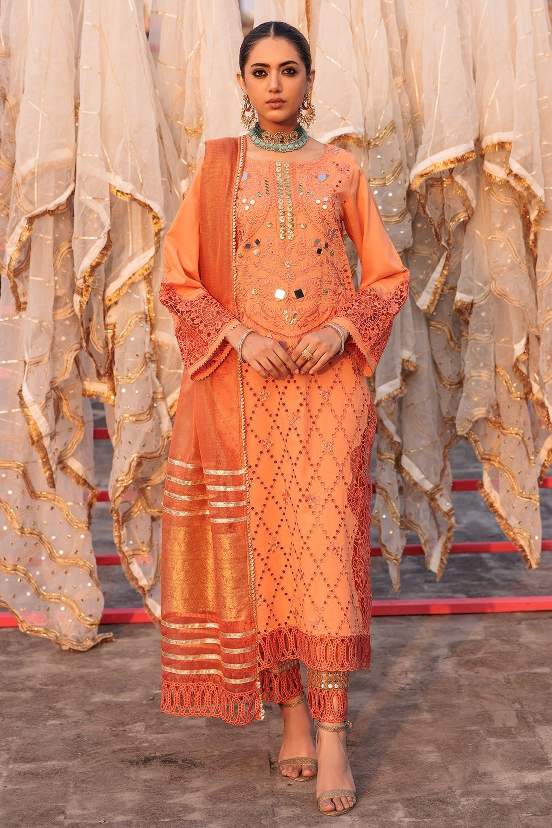 Charizma | Eid Edit Vol 2 | ED4-10 - Luxury -  Libasekhas