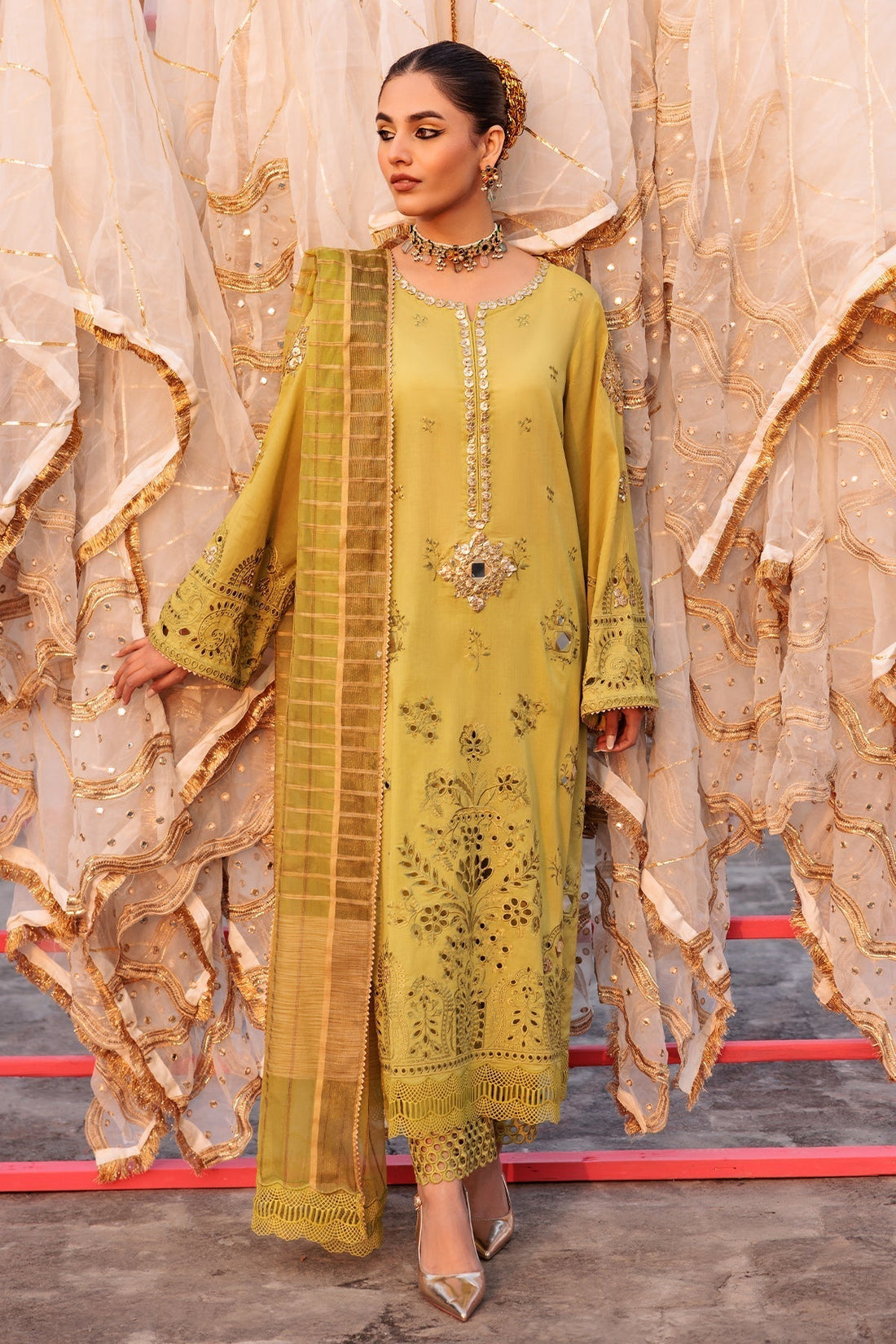 Charizma | Eid Edit Vol 2 | ED4-09 - Luxury -  Libasekhas