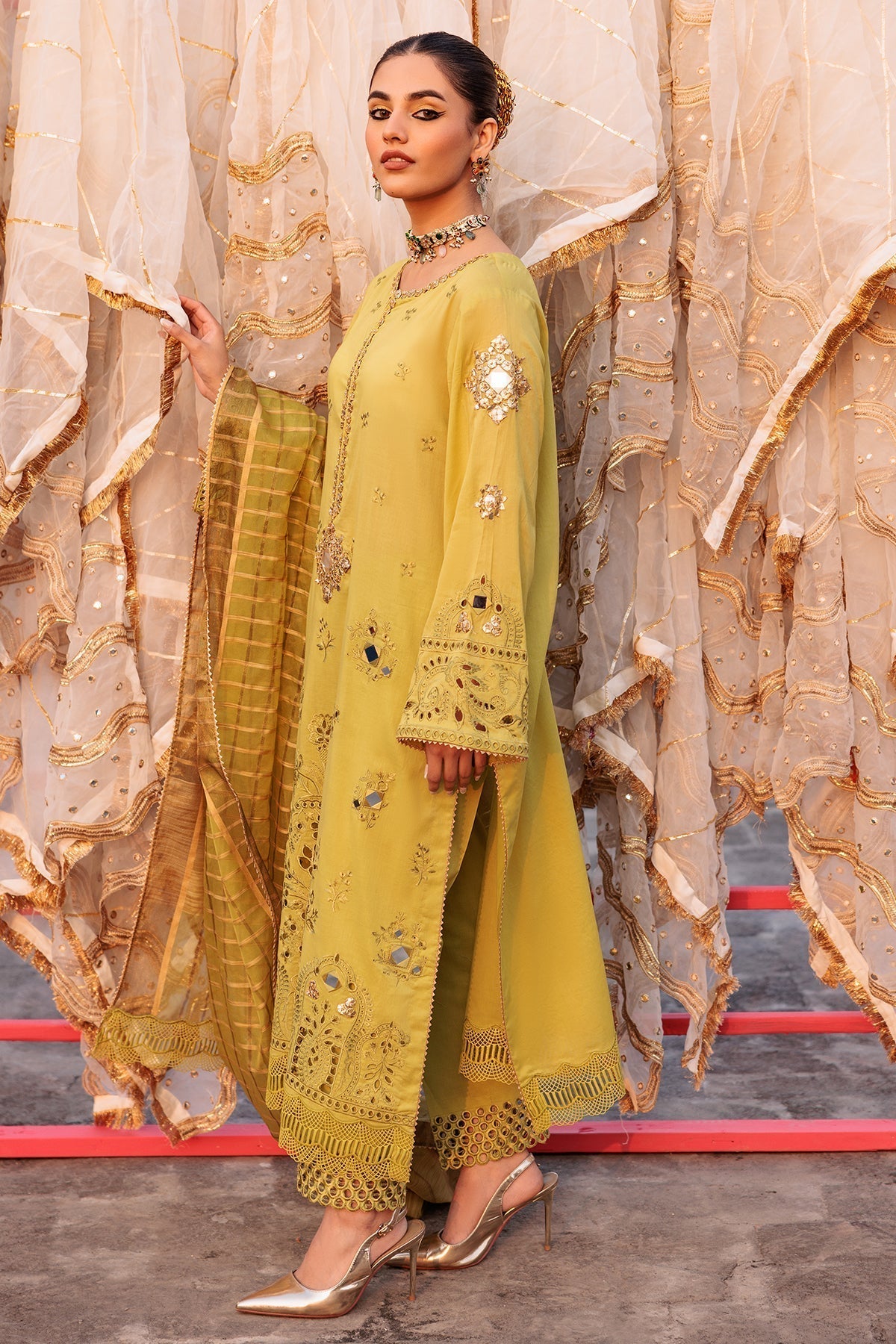 Charizma | Eid Edit Vol 2 | ED4-09 - Luxury -  Libasekhas