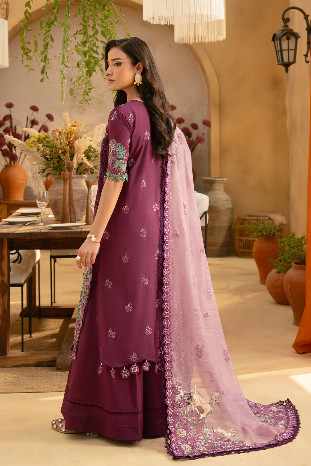 Saira Rizwan | Luxury Lawn 25 | VALERIE-SRL25-11 - by - Libasekhas UK - Registered Vendor of : Saira Rizwan - 100% Original Designer Dresss