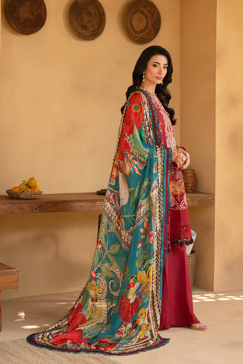 Saira Rizwan | Luxury Lawn 25 | MANON-SRL25-02 - by - Libasekhas UK - Registered Vendor of : Saira Rizwan - 100% Original Designer Dresss