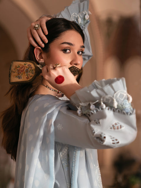Parishay | Matsani Luxury Lawn 25 | MI - 02 - by - Libasekhas UK - Registered Vendor of : Parishay - 100% Original Designer Dresss