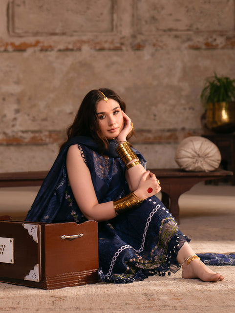 Parishay | Matsani Luxury Lawn 25 | MI - 05 - by - Libasekhas UK - Registered Vendor of : Parishay - 100% Original Designer Dresss