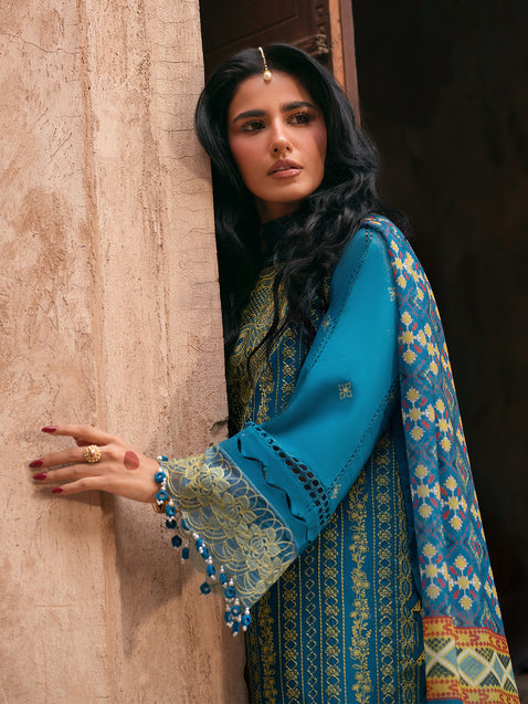 Parishay | Matsani Luxury Lawn 25 | MI - 07 - by - Libasekhas UK - Registered Vendor of : Parishay - 100% Original Designer Dresss