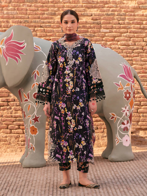 Parishay | Matsani Luxury Lawn 25 | MI - 09 - by - Libasekhas UK - Registered Vendor of : Parishay - 100% Original Designer Dresss