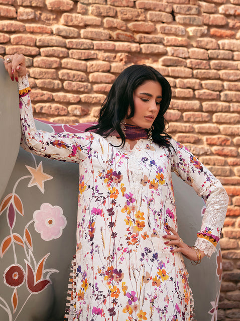 Parishay | Matsani Luxury Lawn 25 | MI - 10 - by - Libasekhas UK - Registered Vendor of : Parishay - 100% Original Designer Dresss