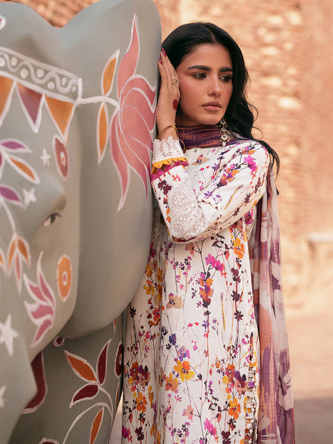 Parishay | Matsani Luxury Lawn 25 | MI - 10 - by - Libasekhas UK - Registered Vendor of : Parishay - 100% Original Designer Dresss