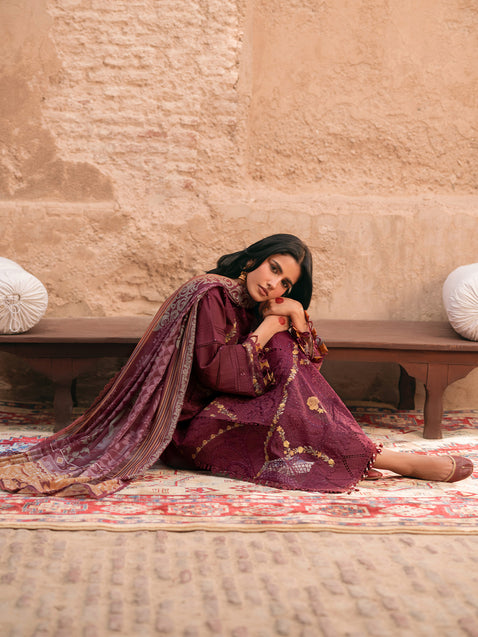 Parishay | Matsani Luxury Lawn 25 | MI - 12 - by - Libasekhas UK - Registered Vendor of : Parishay - 100% Original Designer Dresss