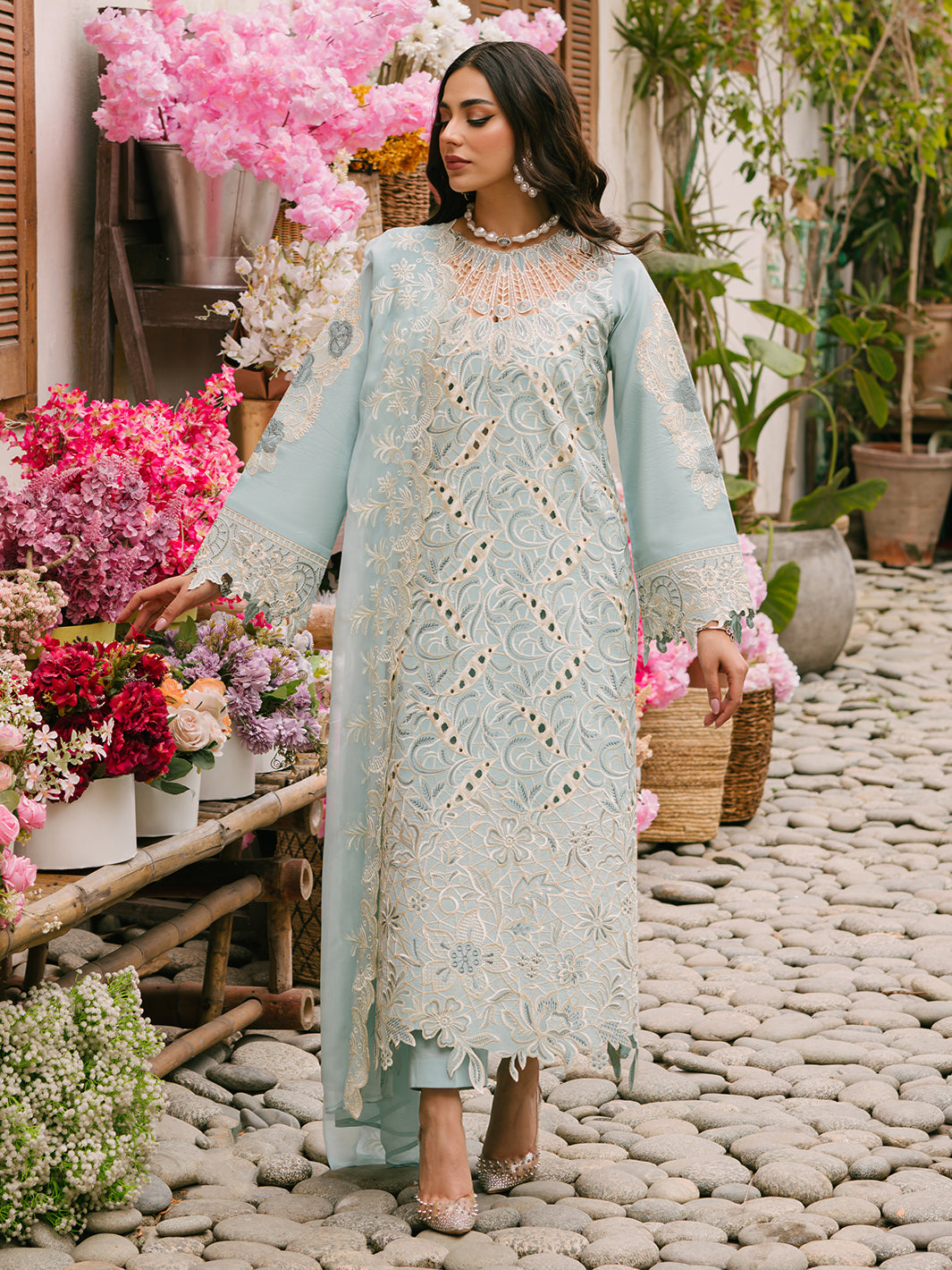 Mahnur | Mahrukh Eid Edit 24 | MILANO - by - Libasekhas UK - Registered Vendor of : Mahnur - 100% Original Designer Dresss
