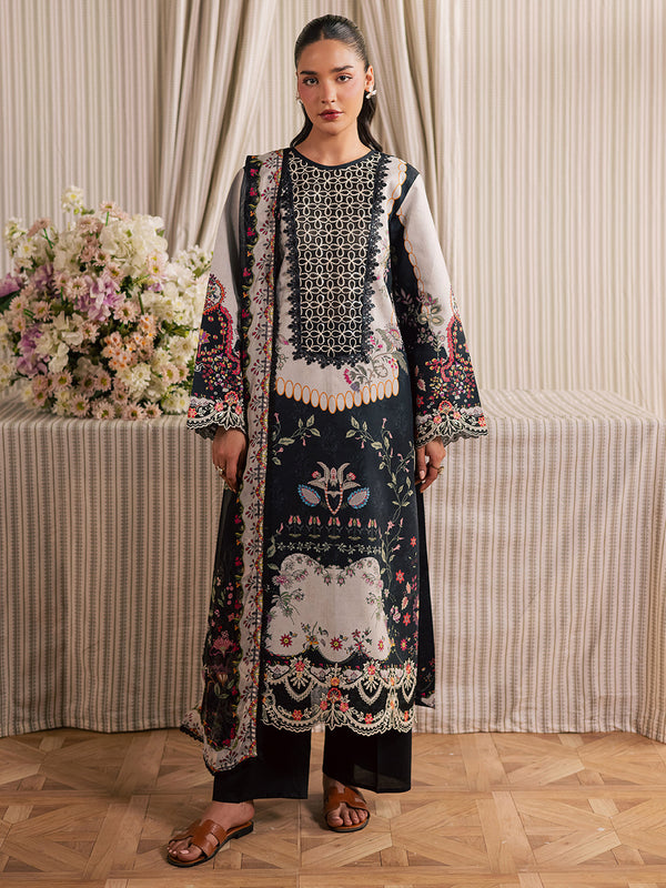 Mahnur | Jahaan Lawn 26 | MJ-01 - by Libasekhas UK - Registered Vendor of : Mahnur - 100% Original Designer Dress