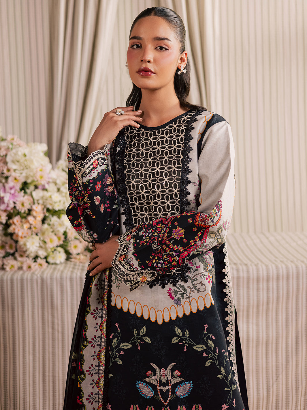 Mahnur | Jahaan Lawn 26 | MJ-01 - by Libasekhas UK - Registered Vendor of : Mahnur - 100% Original Designer Dress