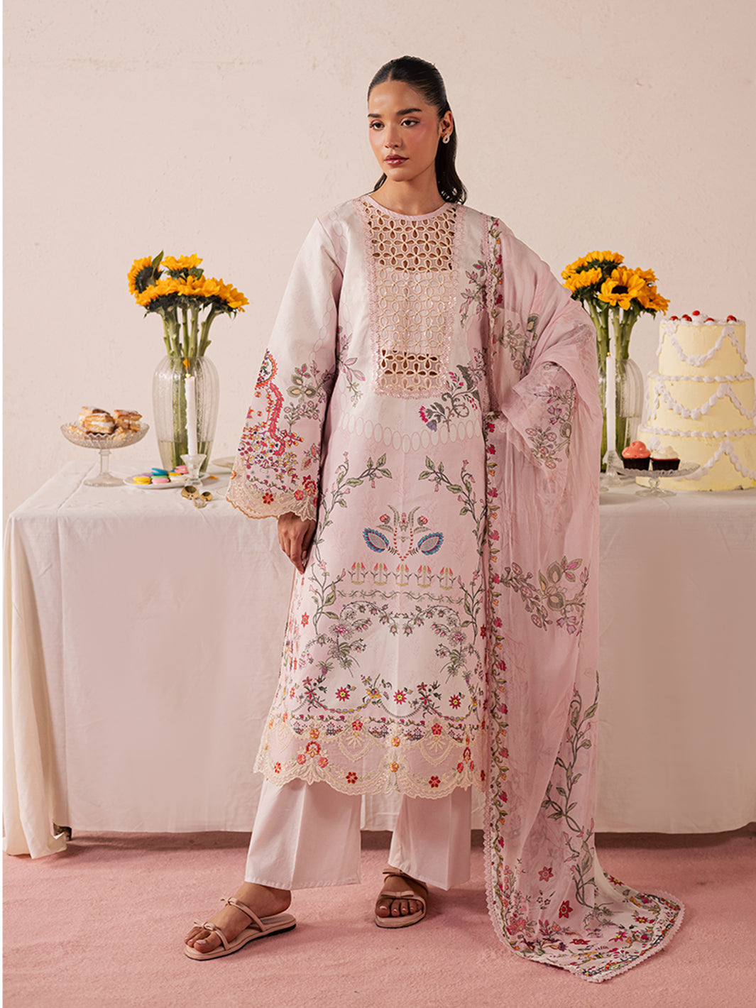 Mahnur | Jahaan Lawn 26 | MJ-02 - by Libasekhas UK - Registered Vendor of : Mahnur - 100% Original Designer Dress