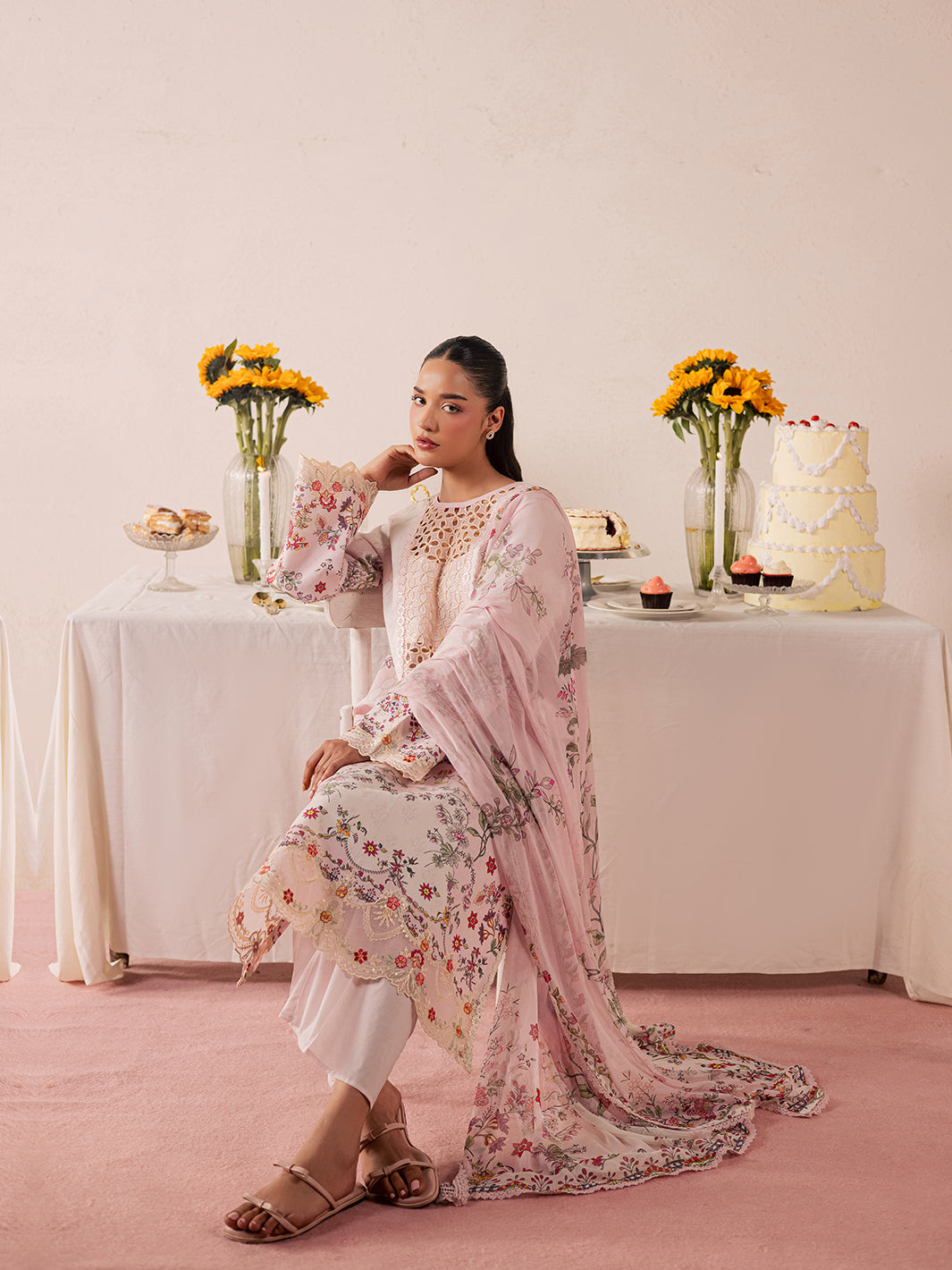 Mahnur | Jahaan Lawn 26 | MJ-02 - by Libasekhas UK - Registered Vendor of : Mahnur - 100% Original Designer Dress