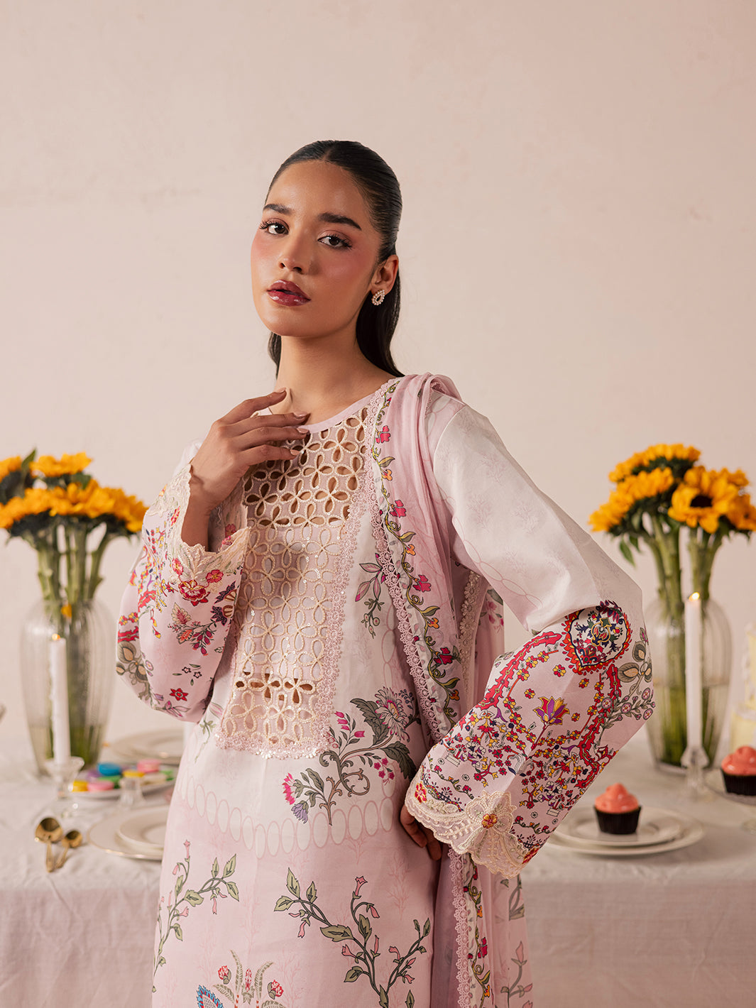 Mahnur | Jahaan Lawn 26 | MJ-02 - by Libasekhas UK - Registered Vendor of : Mahnur - 100% Original Designer Dress
