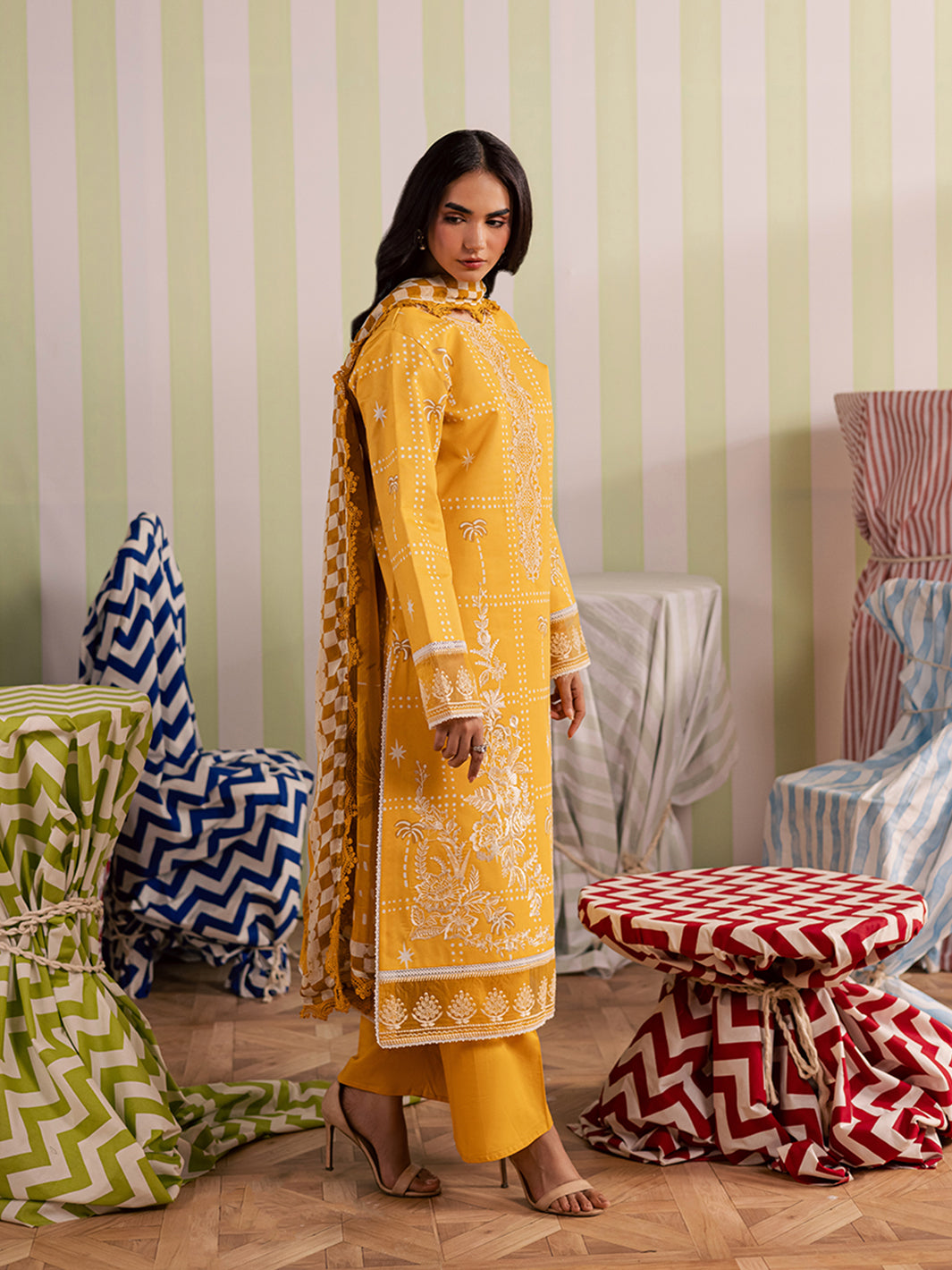 Mahnur | Jahaan Lawn 26 | MJ-03 - by Libasekhas UK - Registered Vendor of : Mahnur - 100% Original Designer Dress