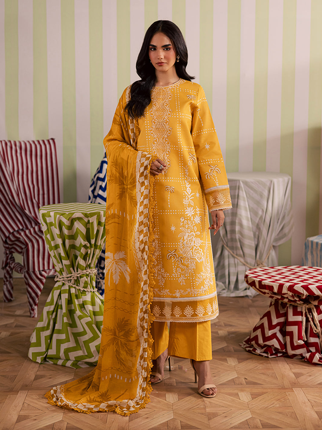 Mahnur | Jahaan Lawn 26 | MJ-03 - by Libasekhas UK - Registered Vendor of : Mahnur - 100% Original Designer Dress