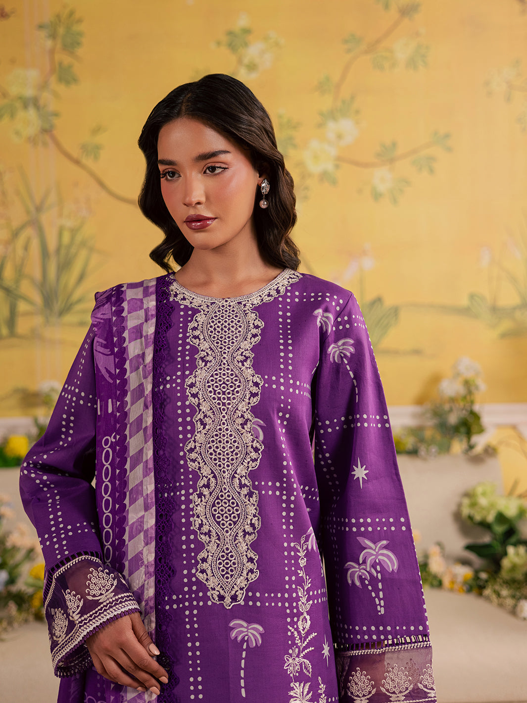 Mahnur | Jahaan Lawn 26 | MJ-04 - by Libasekhas UK - Registered Vendor of : Mahnur - 100% Original Designer Dress