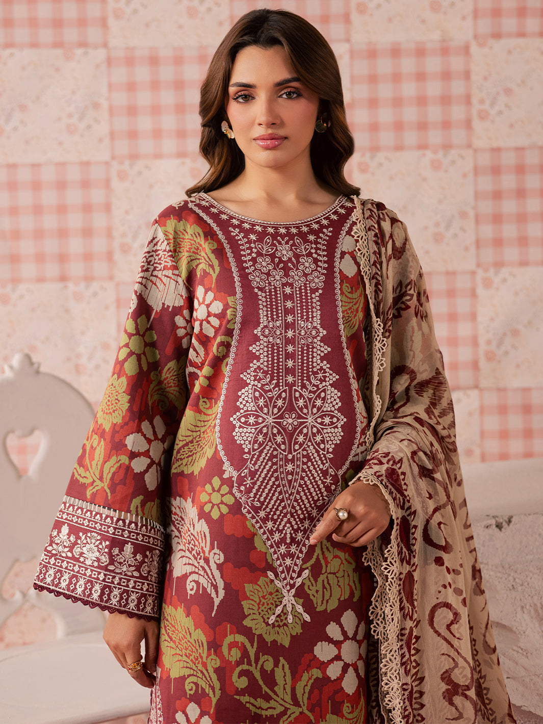 Mahnur | Jahaan Lawn 26 | MJ-05 - by Libasekhas UK - Registered Vendor of : Mahnur - 100% Original Designer Dress