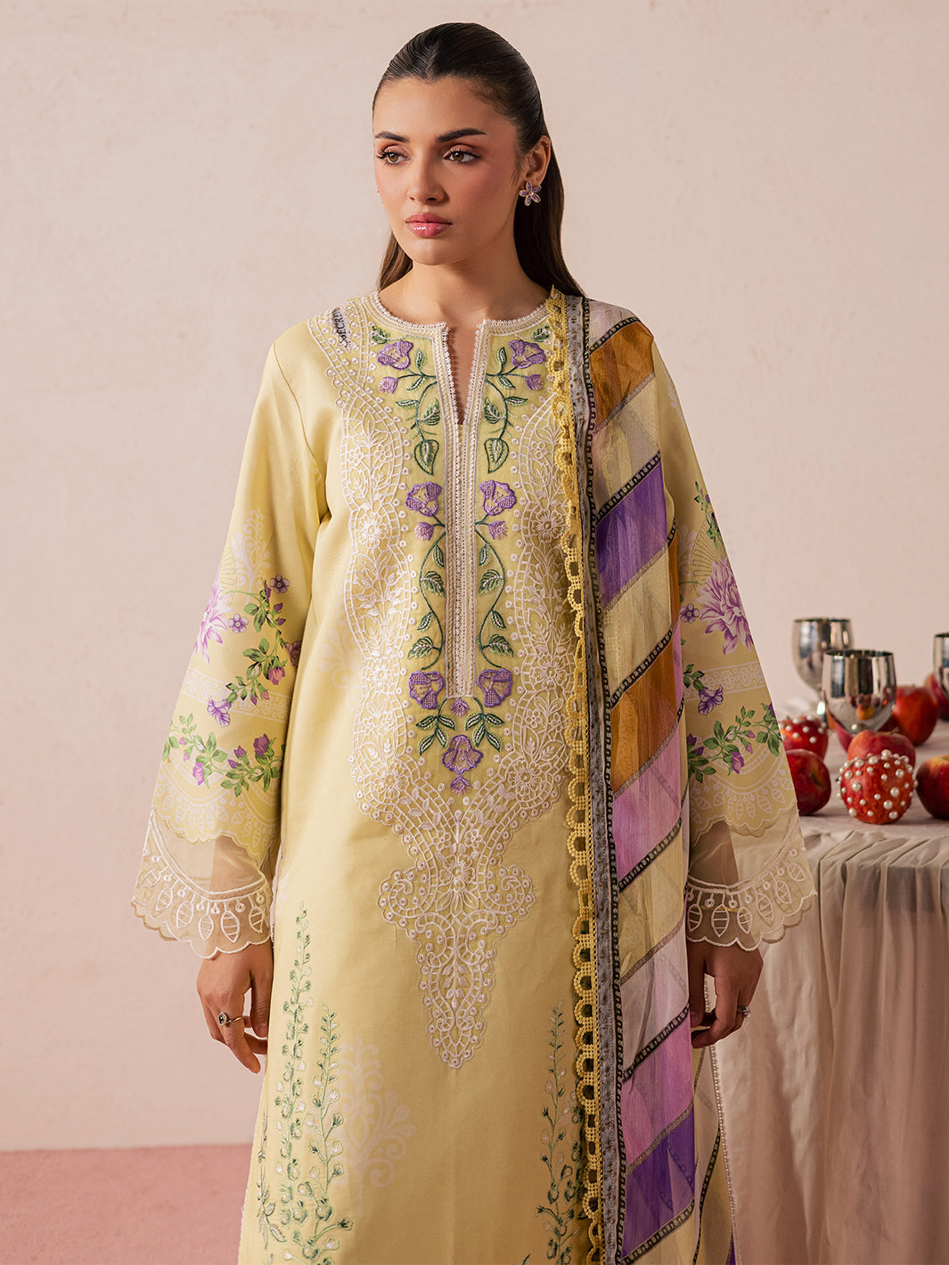 Mahnur | Jahaan Lawn 26 | MJ-07 - by Libasekhas UK - Registered Vendor of : Mahnur - 100% Original Designer Dress
