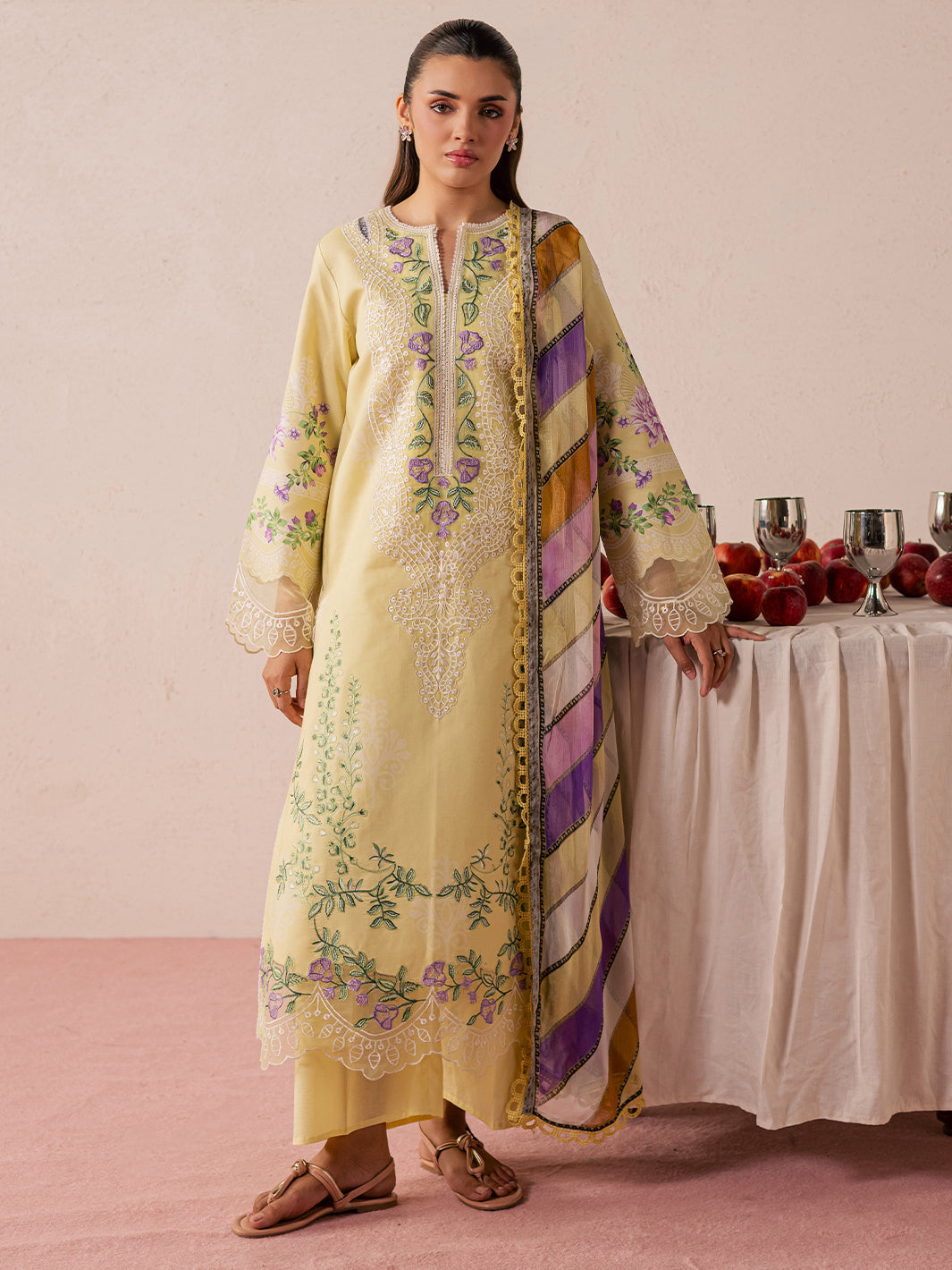 Mahnur | Jahaan Lawn 26 | MJ-07 - by Libasekhas UK - Registered Vendor of : Mahnur - 100% Original Designer Dress
