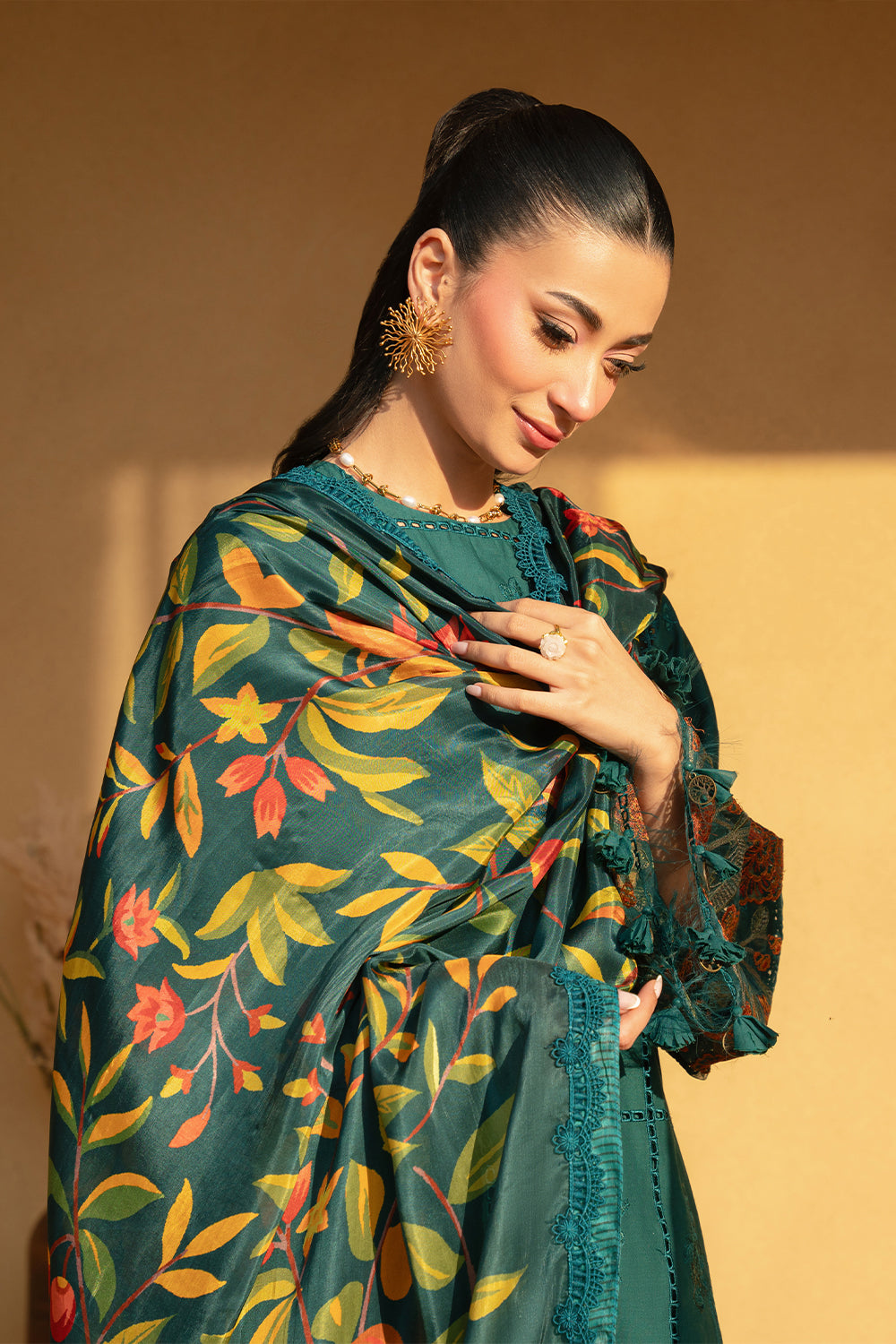 Saira Rizwan | Luxury Lawn 25 | LIRA-SRL25-10 - by - Libasekhas UK - Registered Vendor of : Saira Rizwan - 100% Original Designer Dresss