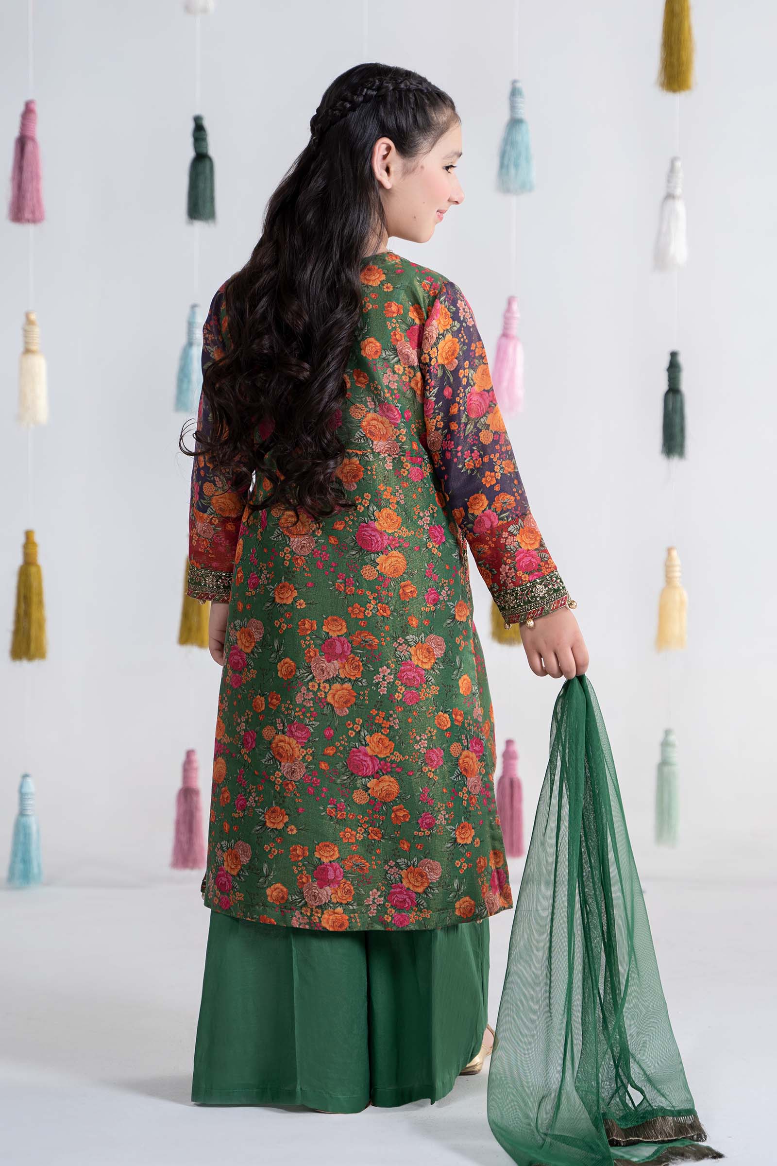 Maria B | 3 Piece Printed Cotton Masoori Suit | MKD-EA24-04 - by - Libasekhas UK - Registered Vendor of : Maria B - 100% Original Designer Dresss