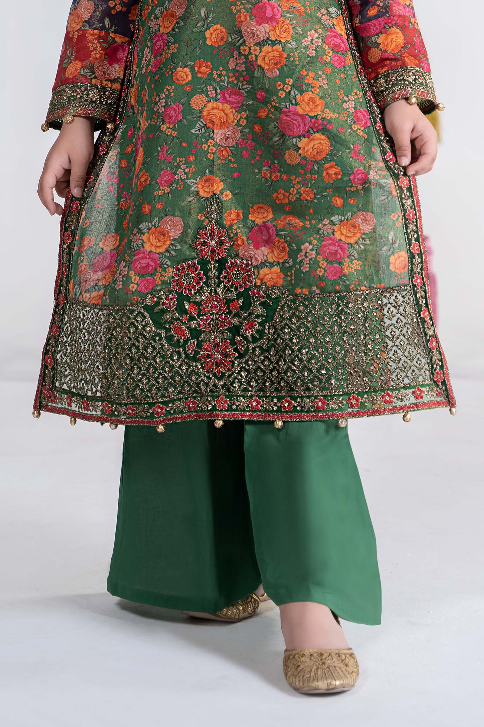 Maria B | 3 Piece Printed Cotton Masoori Suit | MKD-EA24-04 - by - Libasekhas UK - Registered Vendor of : Maria B - 100% Original Designer Dresss