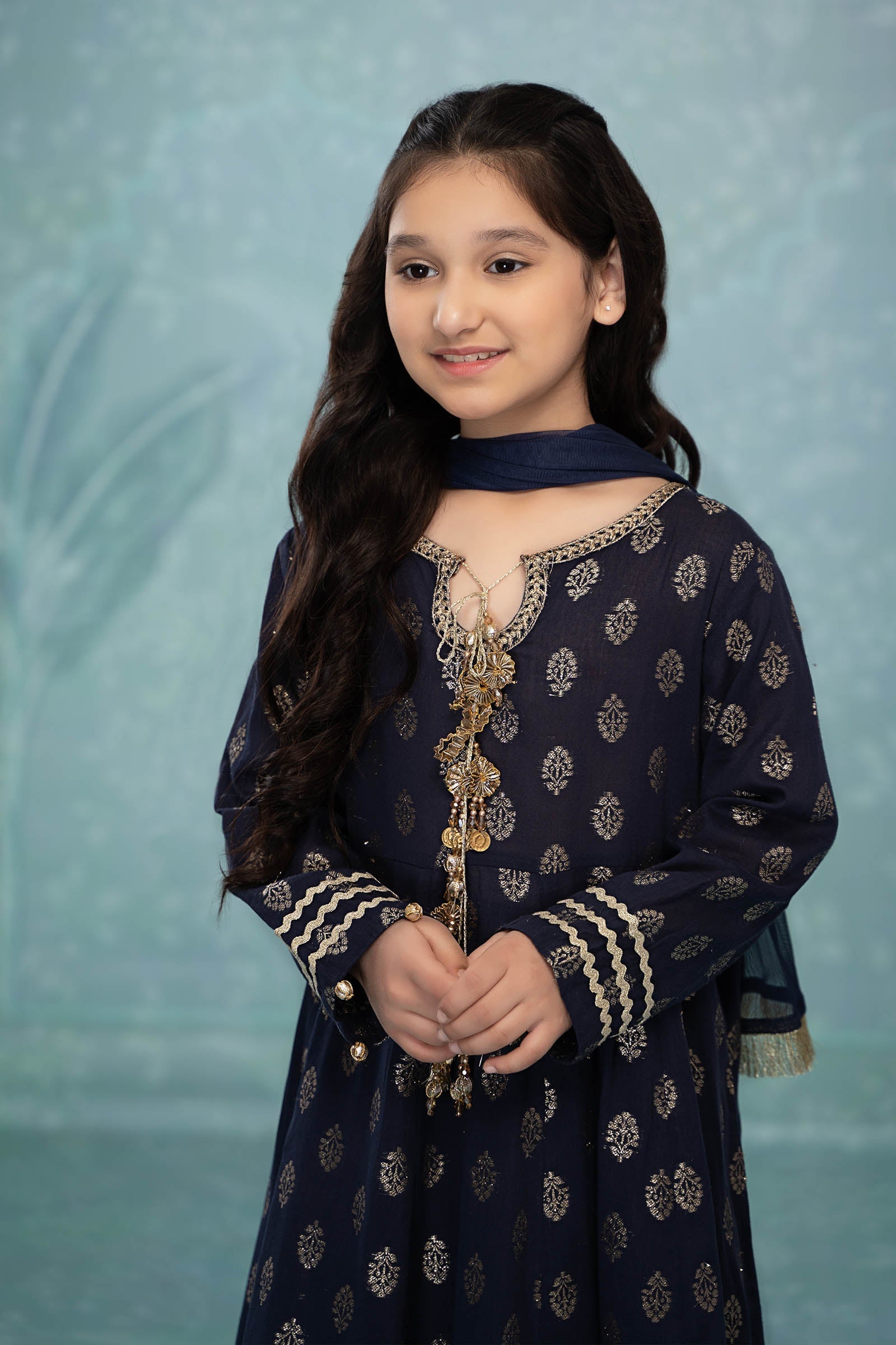 Maria B | 3 Piece Embroidered Suit | MKD-EF23-31R1 - by - Libasekhas UK - Registered Vendor of : Maria B - 100% Original Designer Dresss