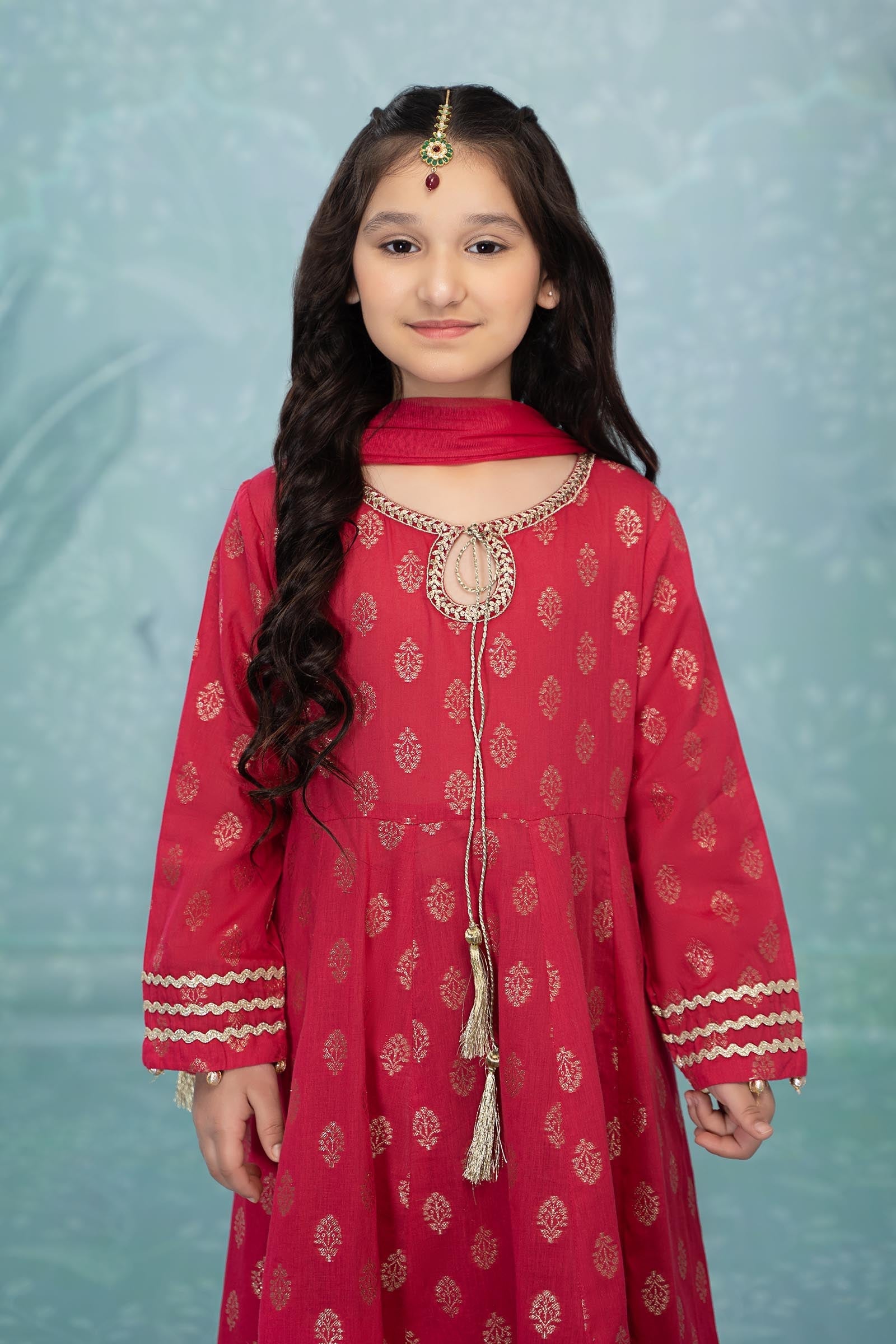 Maria B | 3 Piece Embroidered Suit | MKD-EF23-31R1 - by - Libasekhas UK - Registered Vendor of : Maria B - 100% Original Designer Dresss