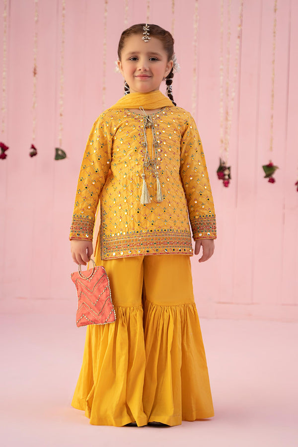 Maria B | 3 Piece Embroidered Lawn Suit | MKD-EF24-09 - by - Libasekhas UK - Registered Vendor of : Maria B - 100% Original Designer Dresss