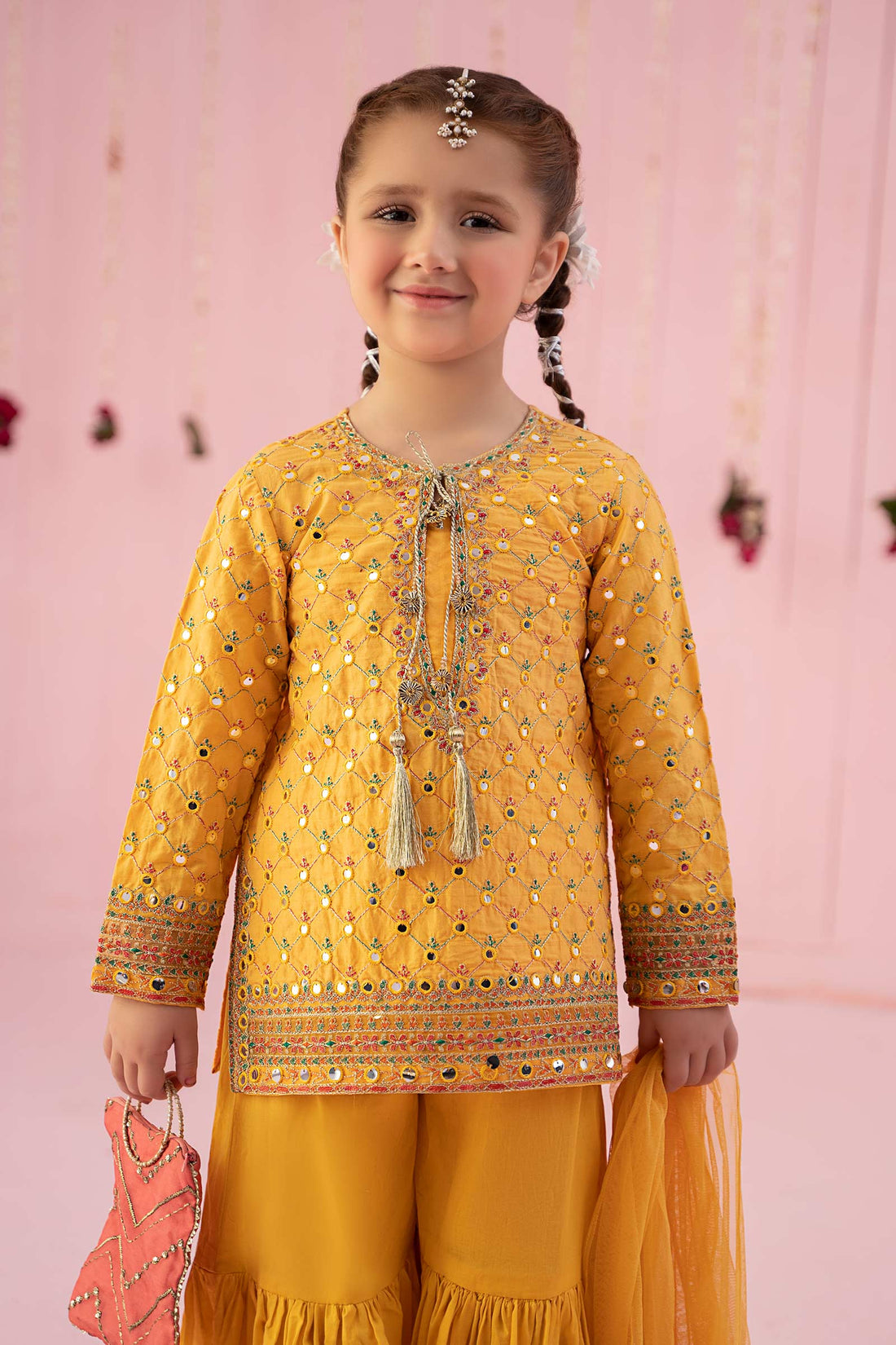 Maria B | 3 Piece Embroidered Lawn Suit | MKD-EF24-09 - by - Libasekhas UK - Registered Vendor of : Maria B - 100% Original Designer Dresss