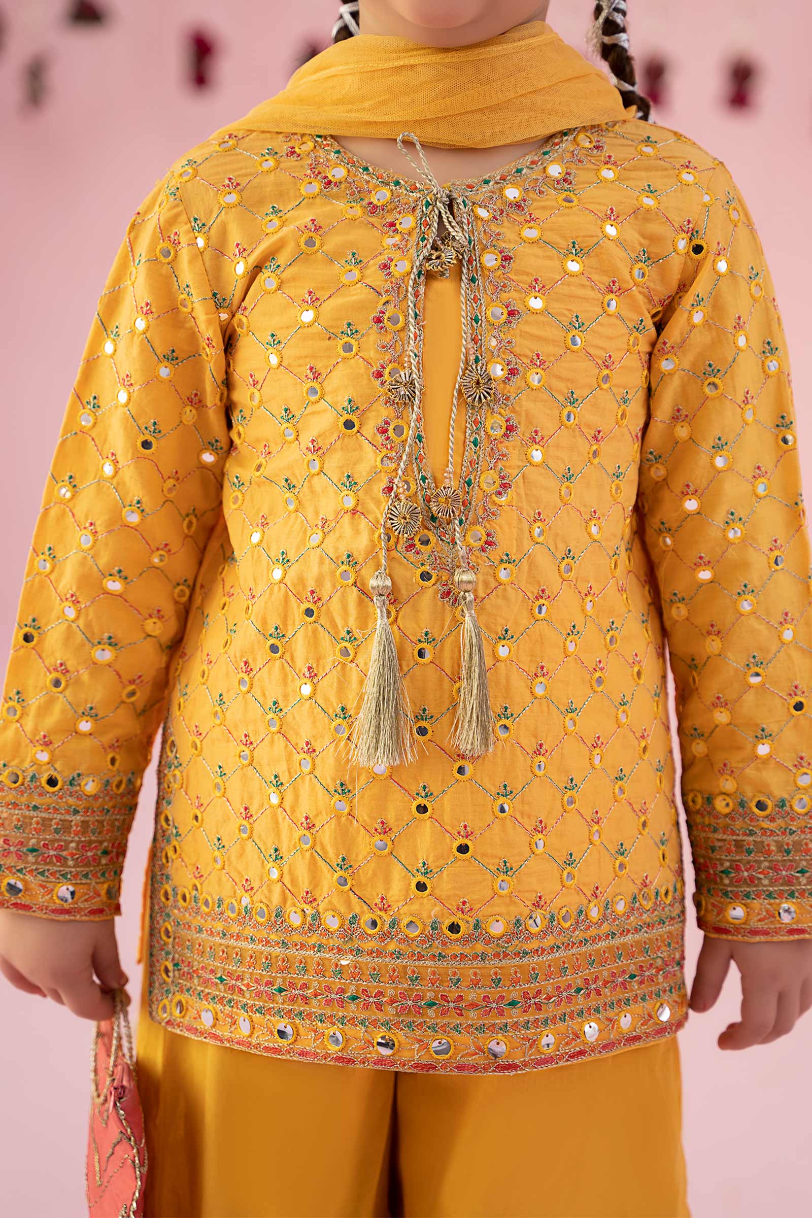 Maria B | 3 Piece Embroidered Lawn Suit | MKD-EF24-09 - by - Libasekhas UK - Registered Vendor of : Maria B - 100% Original Designer Dresss