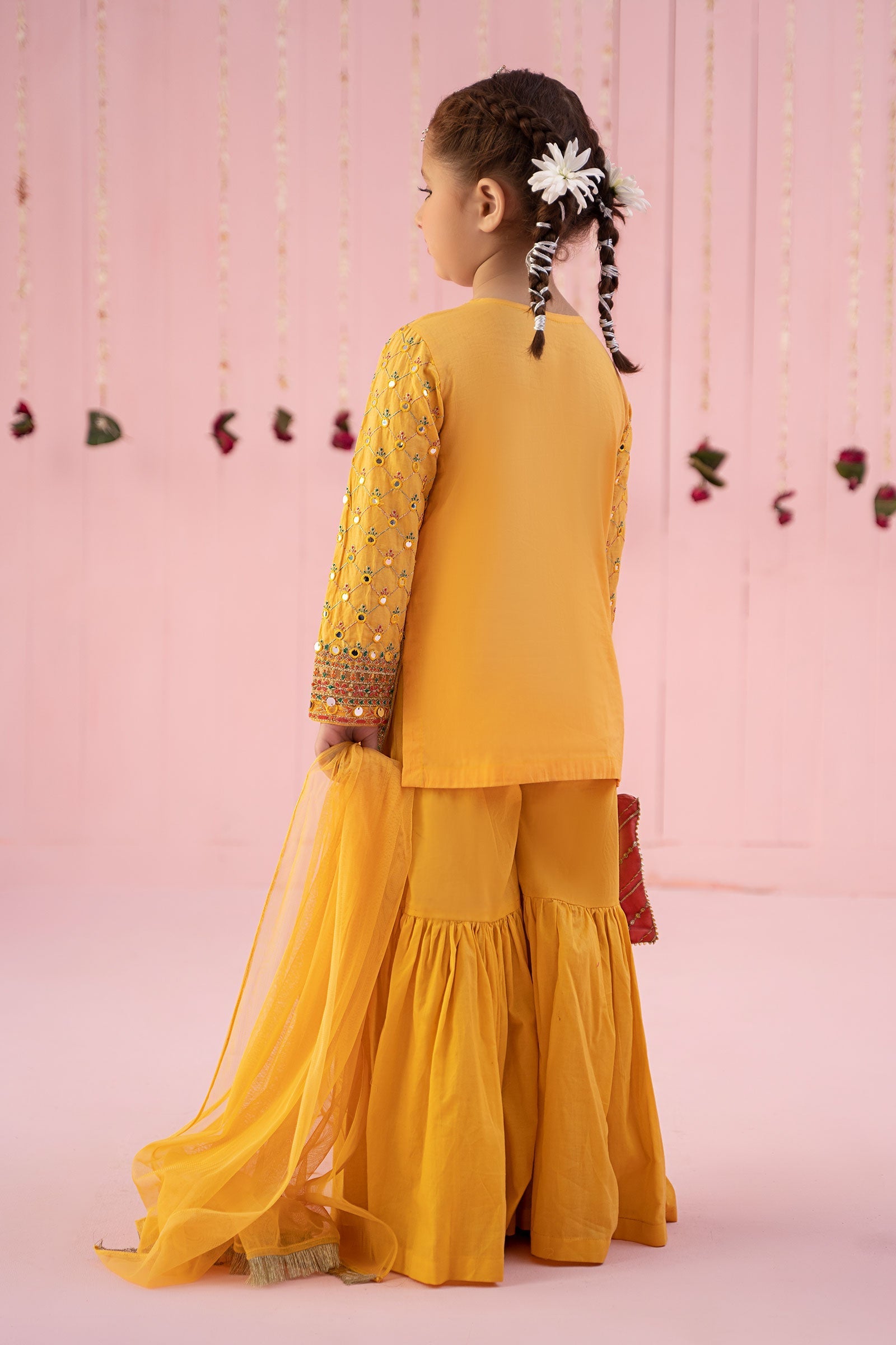 Maria B | 3 Piece Embroidered Lawn Suit | MKD-EF24-09 - by - Libasekhas UK - Registered Vendor of : Maria B - 100% Original Designer Dresss