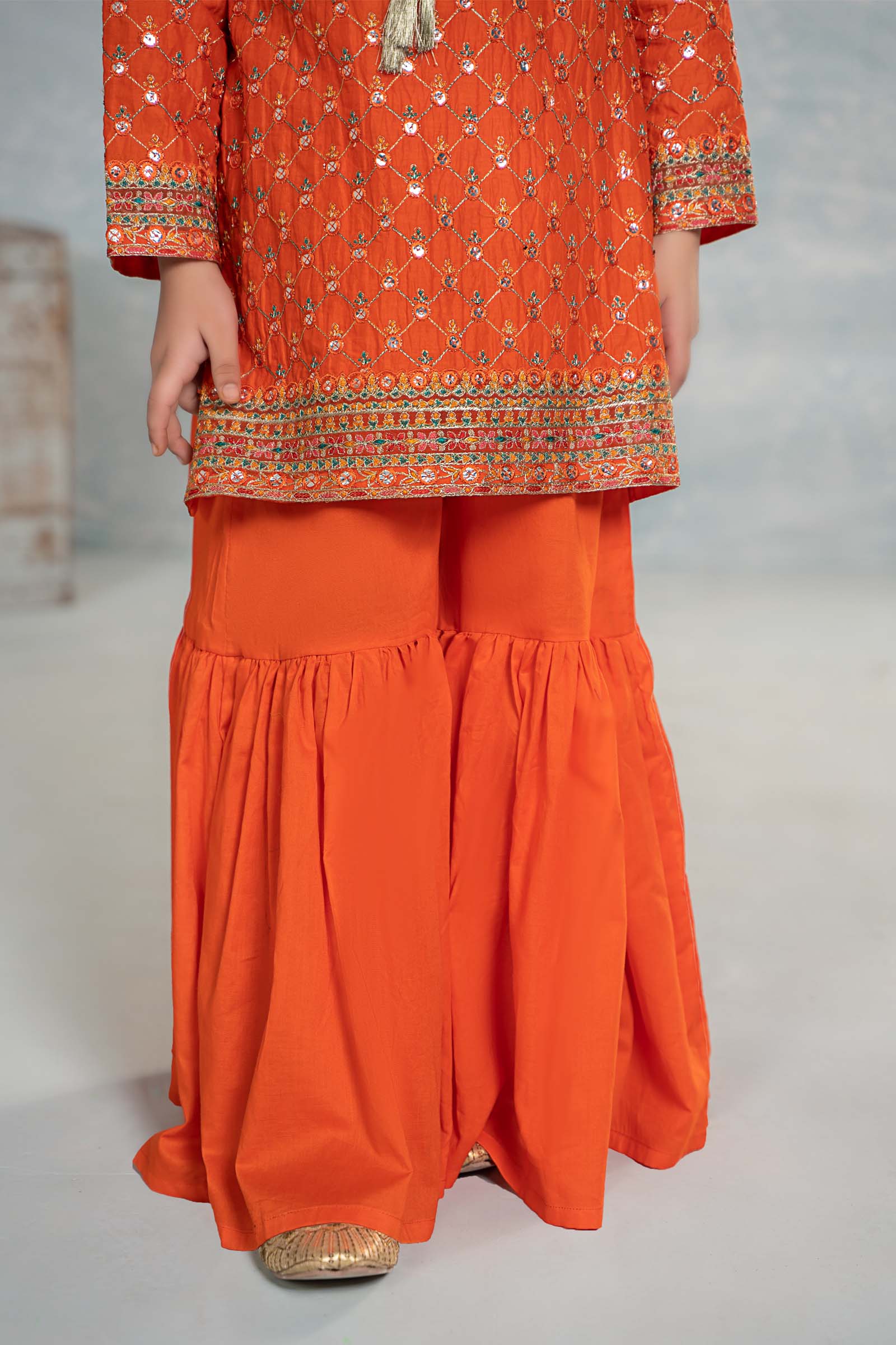 Maria B | 3 Piece Embroidered Lawn Suit | MKD-EF24-09 - by - Libasekhas UK - Registered Vendor of : Maria B - 100% Original Designer Dresss