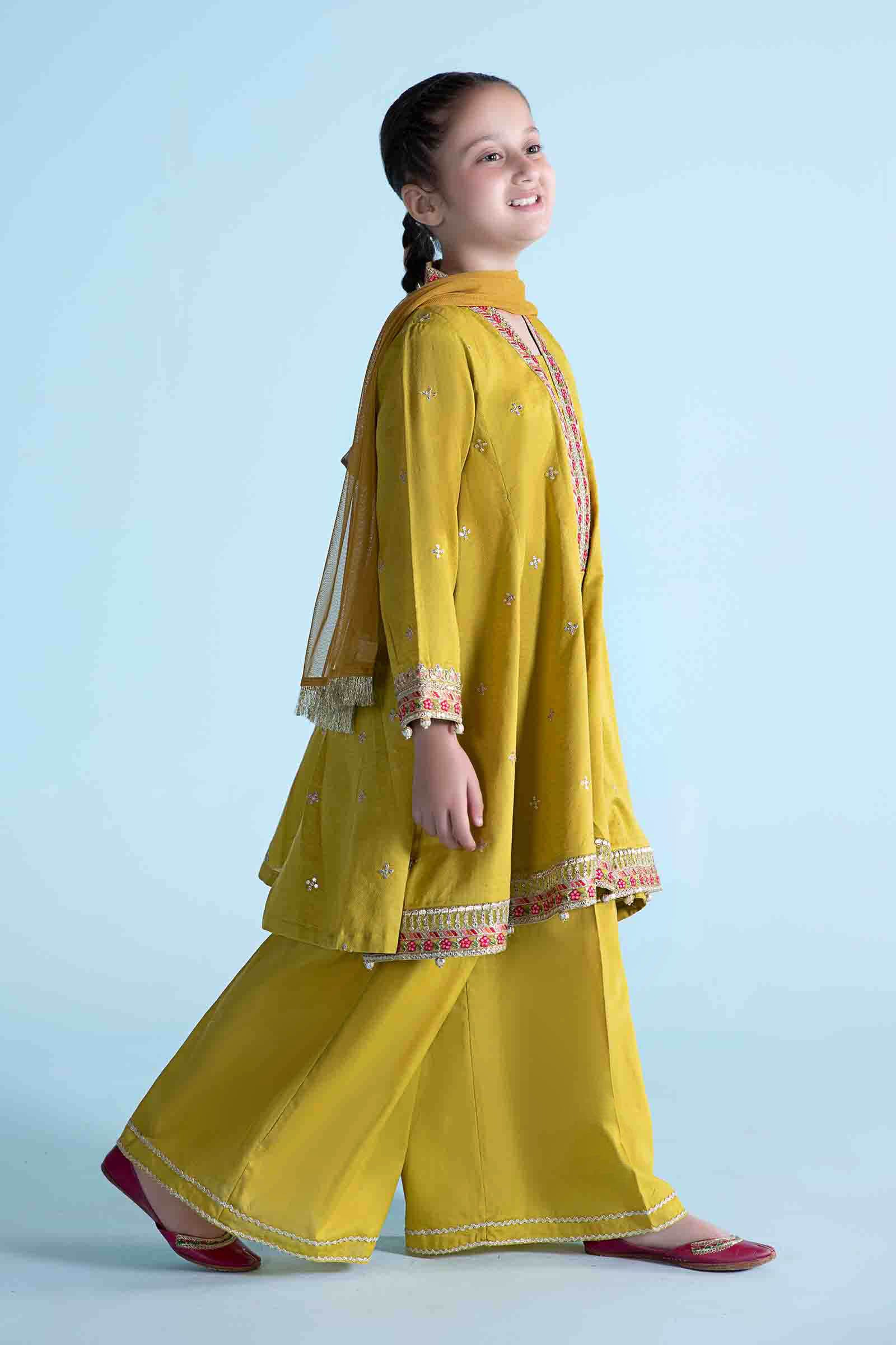 Maria B | 3 Piece Dyed Dobby Lawn Suit | MKD-EA24-10 - by - Libasekhas UK - Registered Vendor of : Maria B - 100% Original Designer Dresss