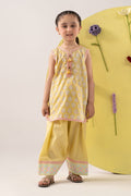 kids-clothes-mkd-ea26-02-yellow by Maria B Kids - Designer Dress  - Type : KidsClothes - Available at Libasekhas UK - 100% Original 