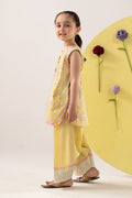 kids-clothes-mkd-ea26-02-yellow by Maria B Kids - Designer Dress  - Type : KidsClothes - Available at Libasekhas UK - 100% Original 